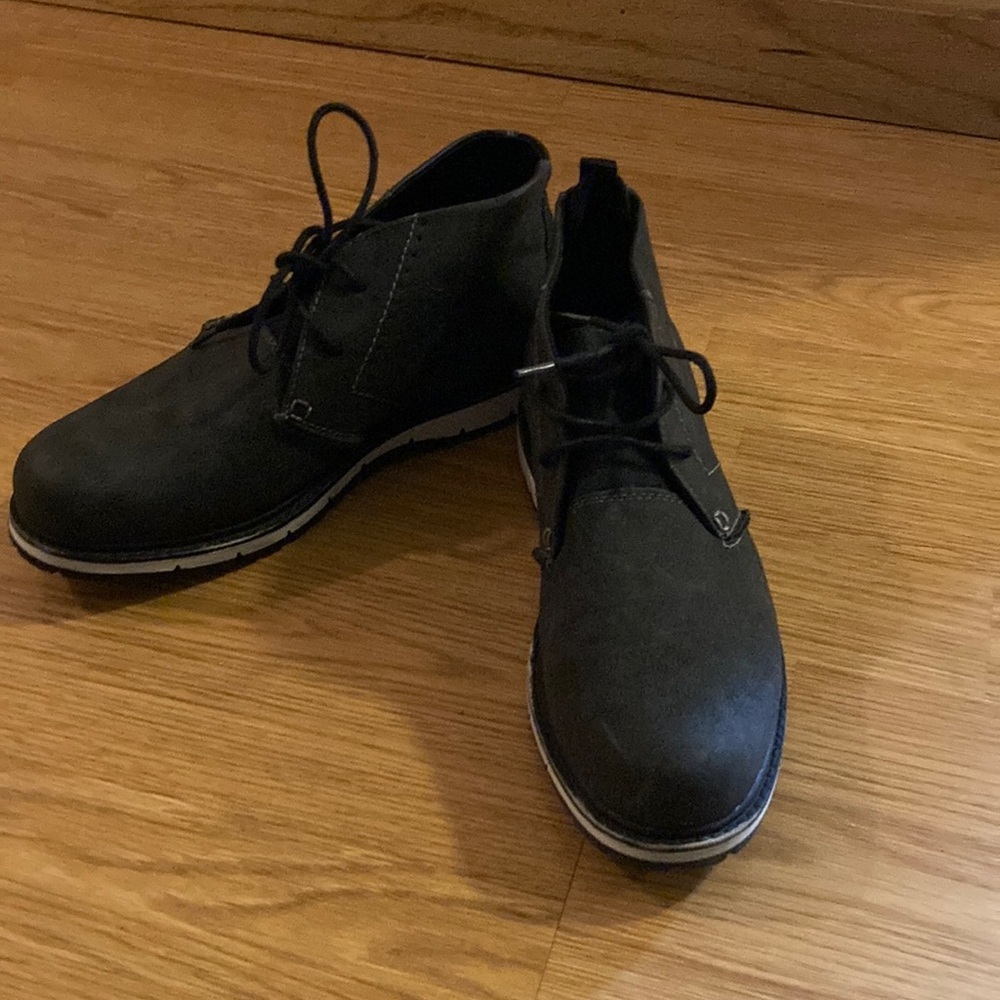 Steve Madden lace black ankle shoes-men’s